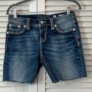 Miss Me Bermuda shorts denim 27 distressed